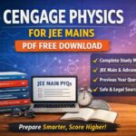 Cengage Physics for JEE Mains PDF Free Download