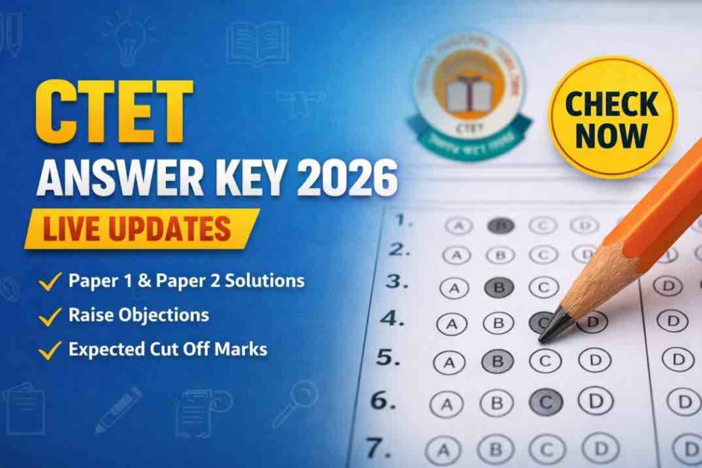 Ctet answer key 2026