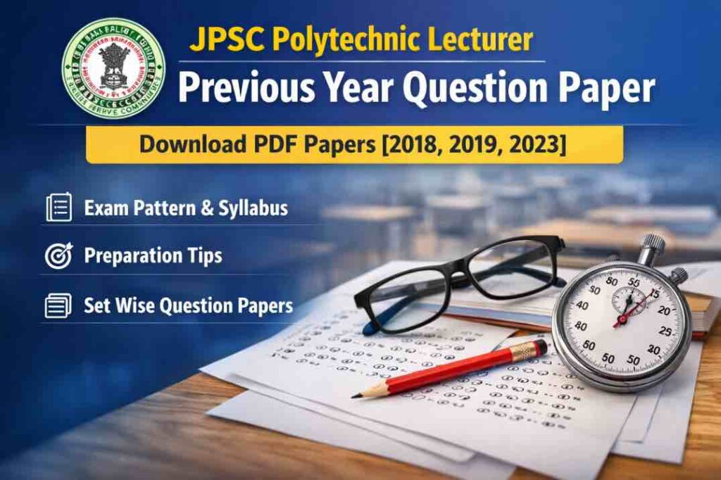 JPSC Polytechnic Lecturer Previous Year Question Paper