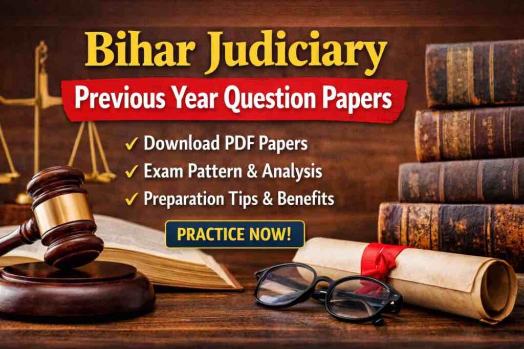 Bihar Judiciary Previous Year Question Paper