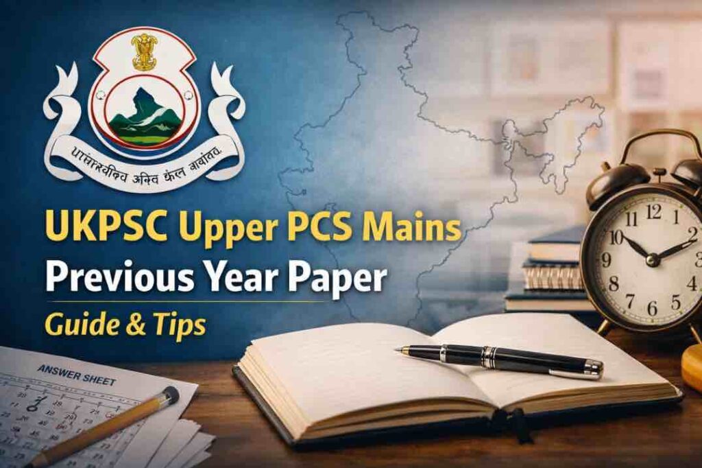 UKPSC Upper PCS Mains Previous Year Paper