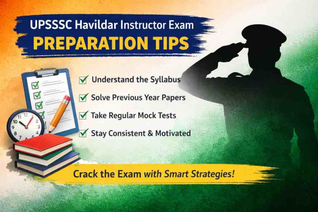 UPSSSC Havildar Instructor previous year question paper