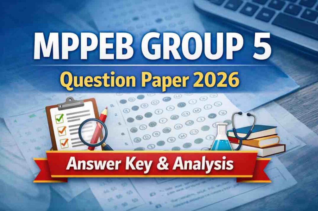 MPPEB Group 5 Question Paper 2026