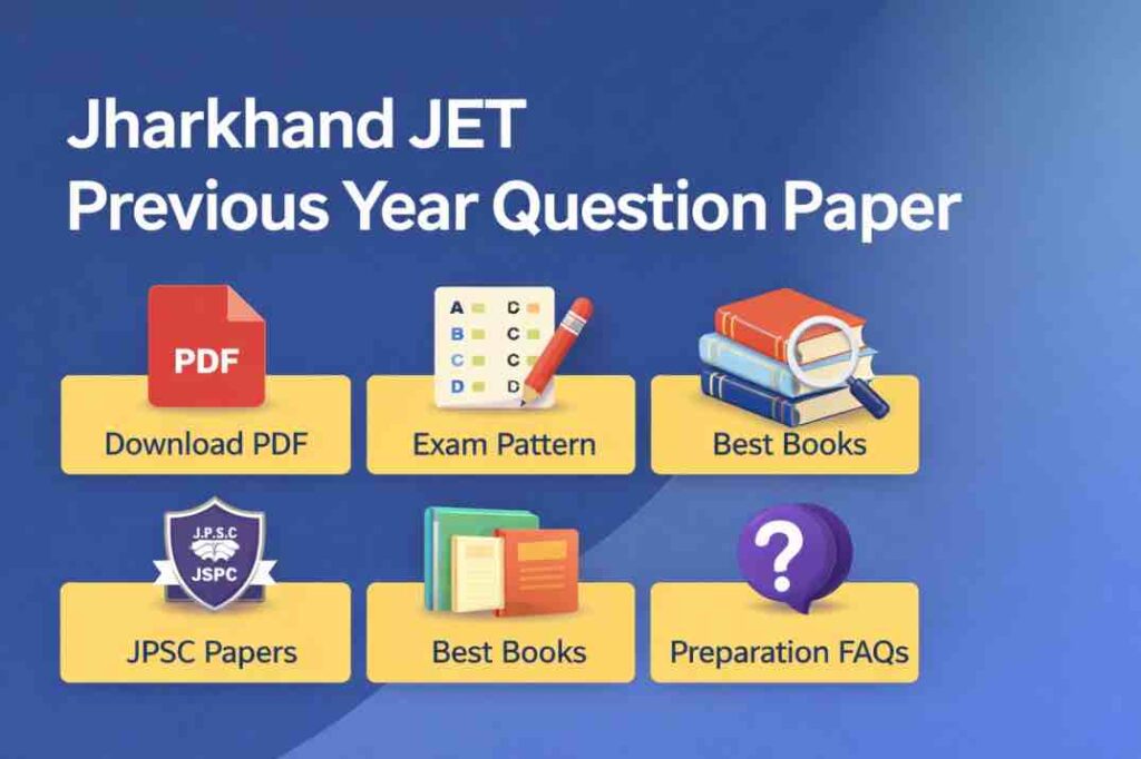 Jharkhand JET Previous Year Question Paper