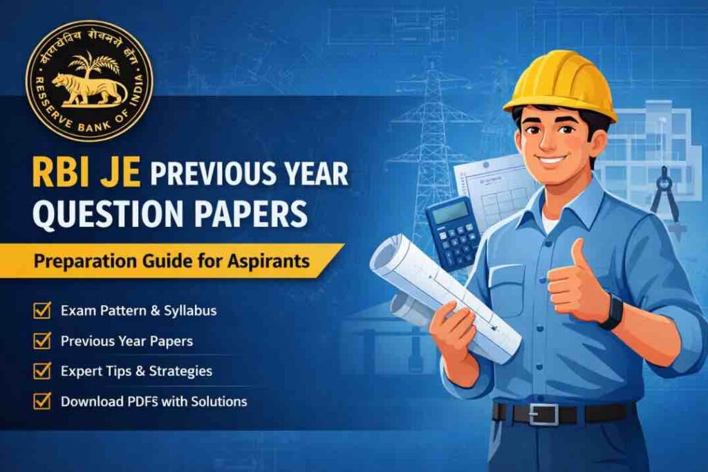 RBI JE Previous Year Question Paper