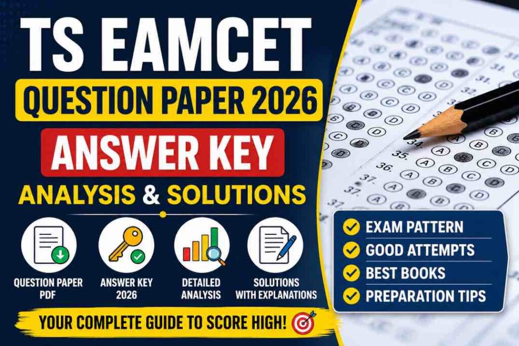 TS EAMCET Question Paper 2026