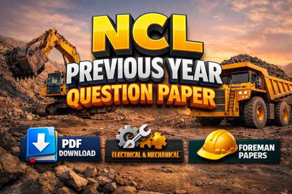 NCL Previous Year Question Paper – Download Pdf