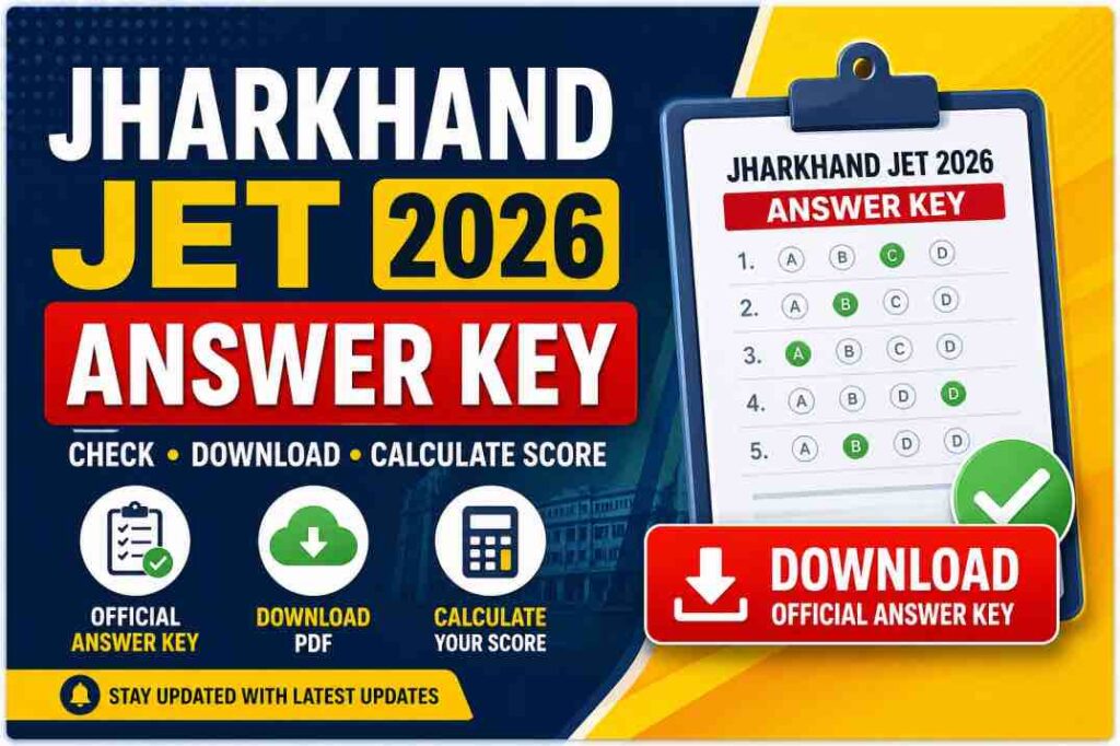 Jharkhand JET Answer Key 2026