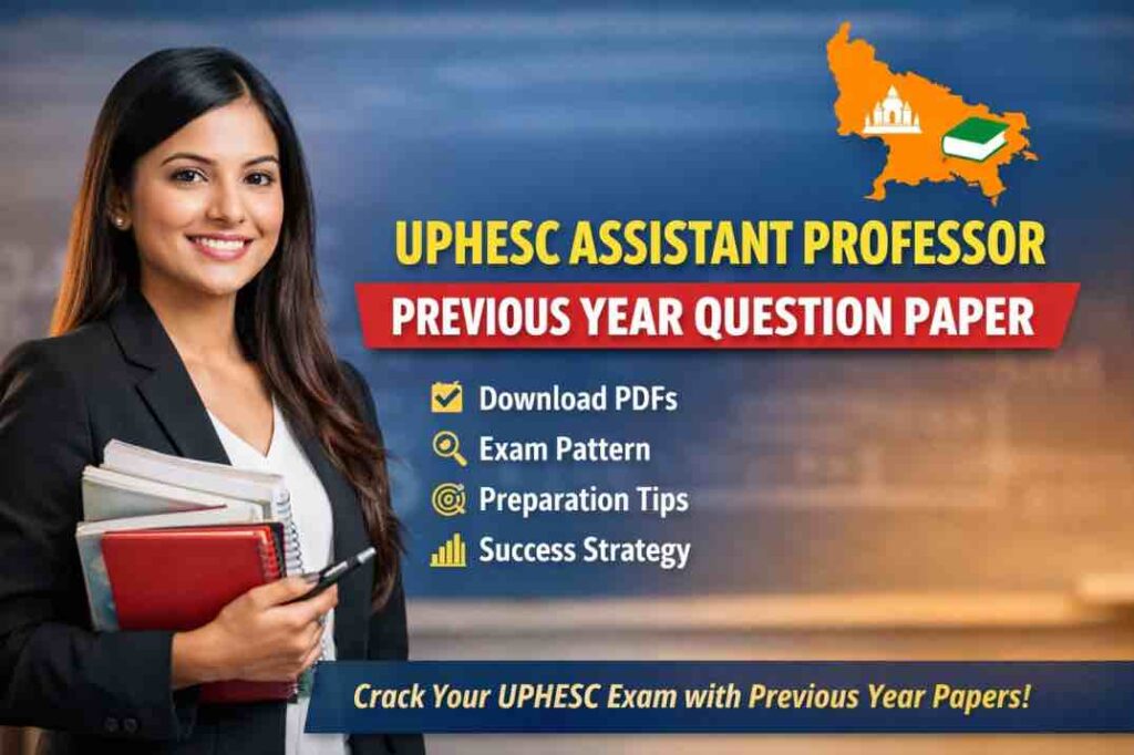 UPHESC Assistant Professor Previous Year Question Paper
