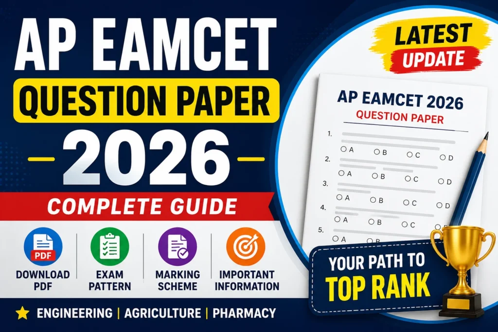 AP EAMCET Question Paper 2026