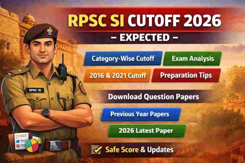 Rpsc si cutoff 2026