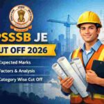 PSSSB JE Cut Off 2026