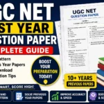 UGC NET Last Year Question Paper –Download Pdf with Solution