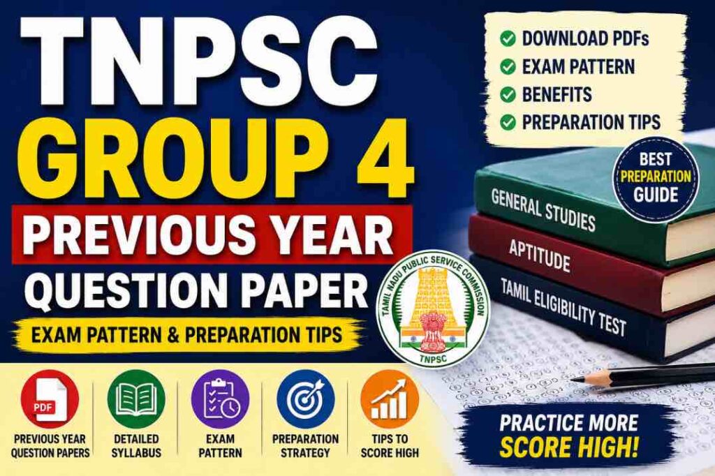 TNPSC Group 4 Previous Year Question Paper