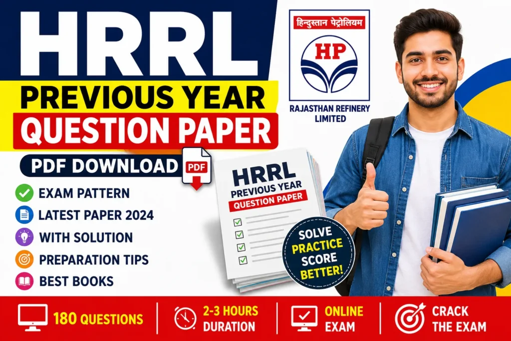 HRRL Previous Year Question Paper – PDF Download