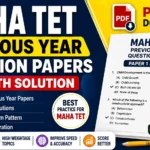 Maha TET Previous Year Question Paper PDF Download With Solution