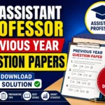 AP Assistant Professor Previous Year Question Papers