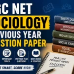 UGC NET Sociology Previous Year Question Paper
