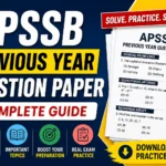 APSSB Previous Year Question Paper