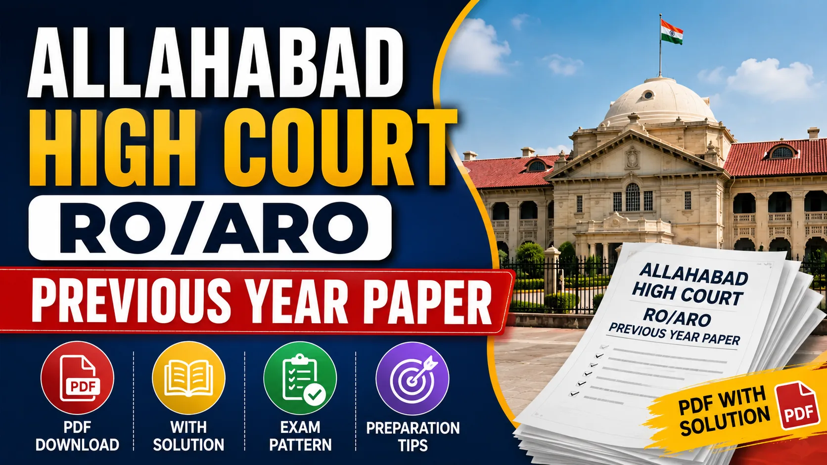 Allahabad High Court RO ARO Previous Year Paper – Download PDF with ...