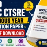 OSSC CTSRE Previous Year Question Paper PDF Download