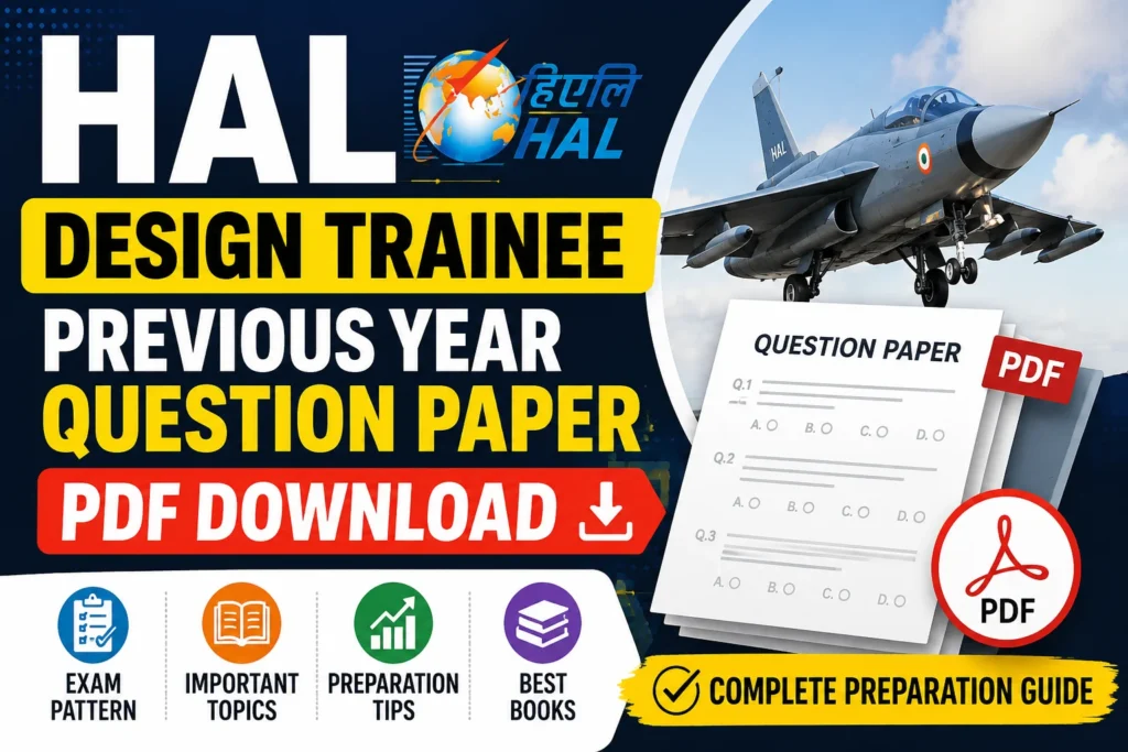 HAL Design Trainee Previous Year Question Paper