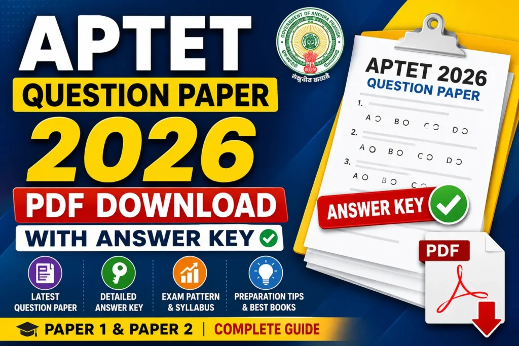 APTET Question Paper 2026