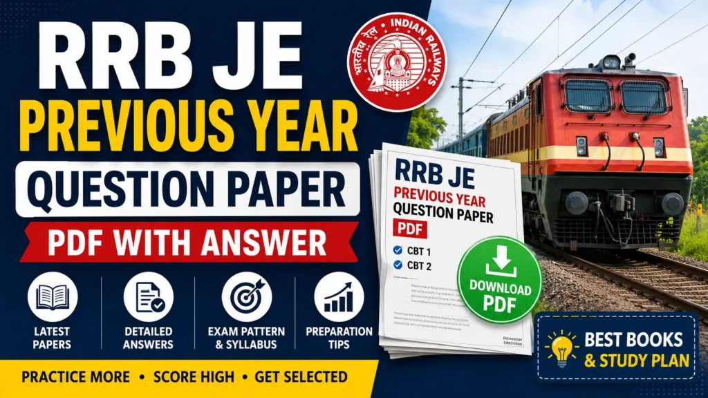 RRB JE Previous Year Question Paper