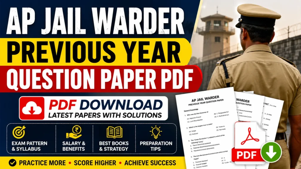AP Jail Warder Previous Year Question Paper