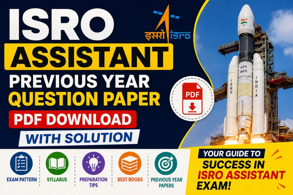 ISRO Assistant Previous Year Question Paper