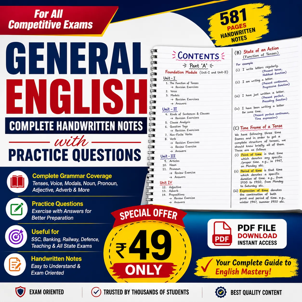 General English Notes