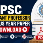 JKPSC Assistant Professor Previous Year Paper