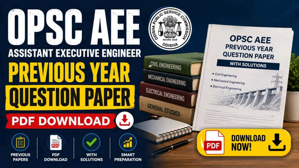 OPSC AEE Previous Year Question Paper