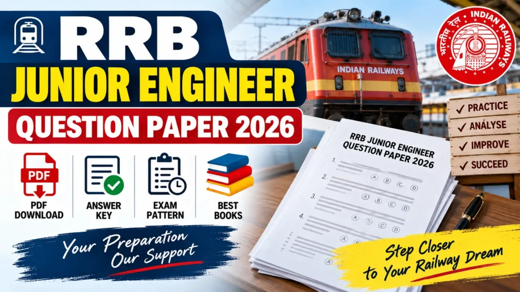 RRB Junior Engineer Question Paper 2026