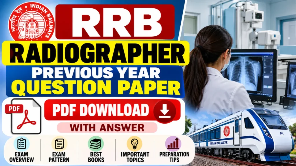 RRB Radiographer Previous Year Question Paper