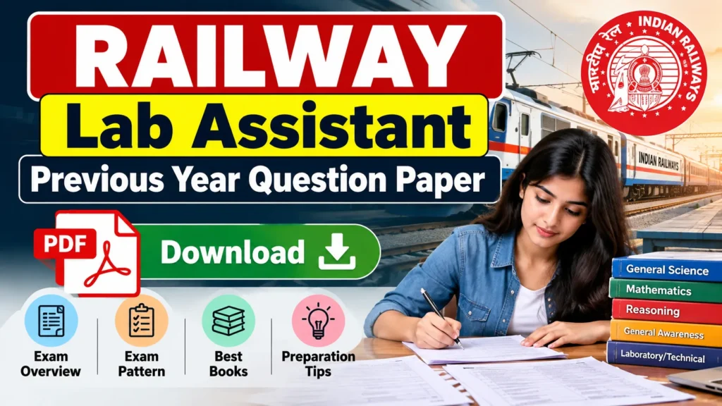 Railway Lab Assistant Previous Year Question Paper