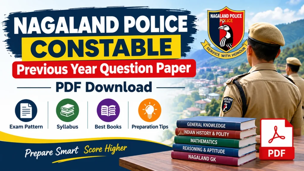 Nagaland Police Constable Previous Year Question Paper