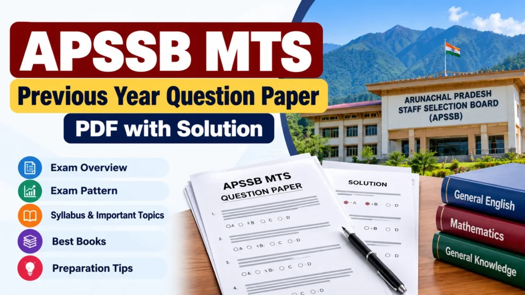 APSSB MTS Previous Year Question Paper
