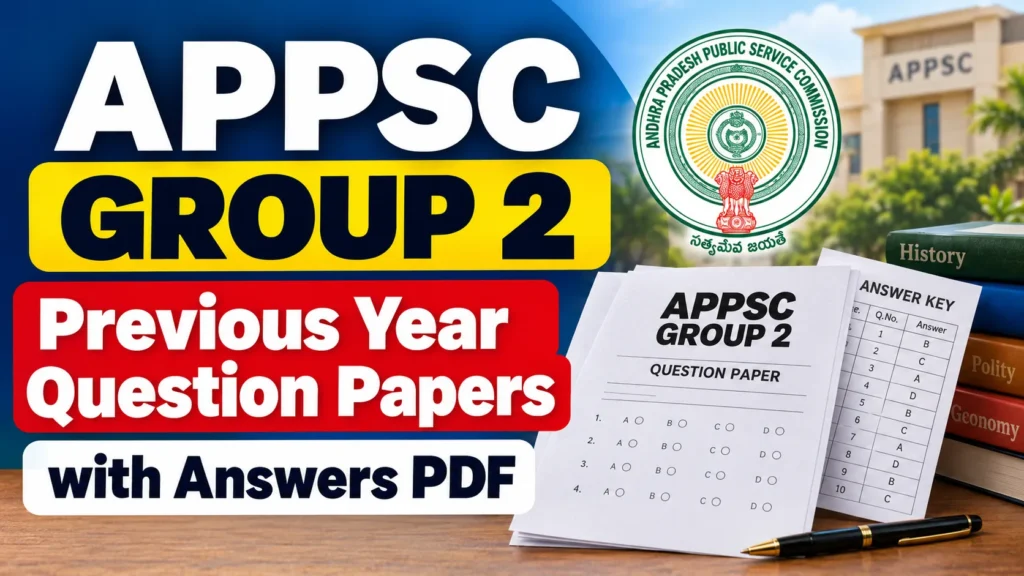 APPSC Group 2 Previous Year Question Papers