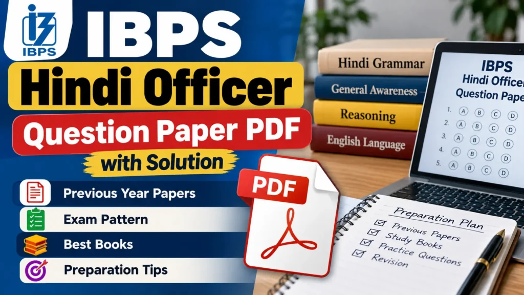 IBPS Hindi Officer Question Paper