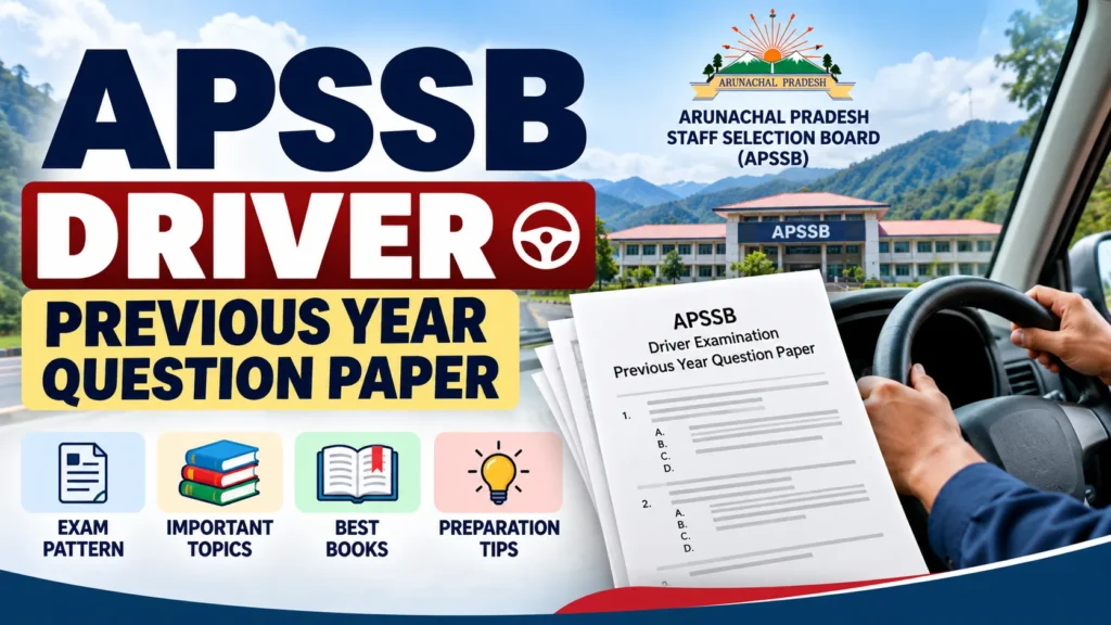 APSSB Driver Previous Year Question Paper