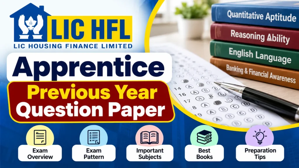 LIC HFL Apprentice Previous Year Question Paper